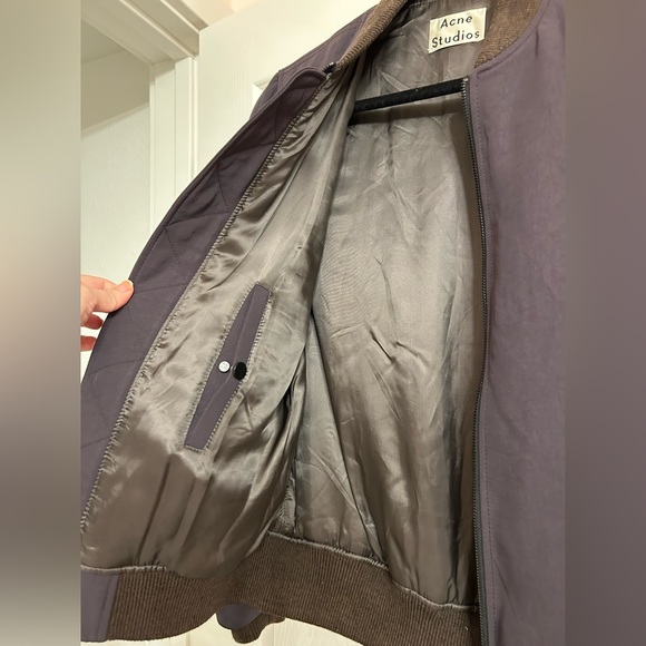 Acne Studios Leia Bomber Jacket - Picture 2 of 9